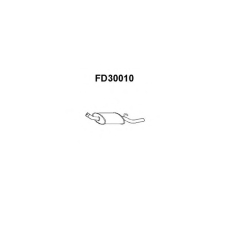 FD30010 VENEPORTE Глушитель выхлопных газов конечный