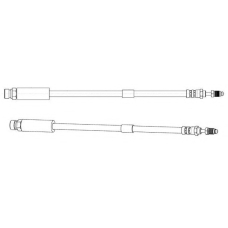 FHY2825 FERODO Тормозной шланг
