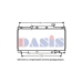 100007N AKS DASIS Радиатор, охлаждение двигателя