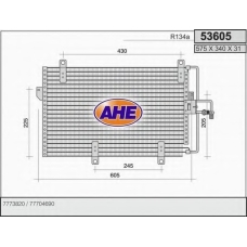 53605 AHE Конденсатор, кондиционер
