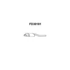FD30181 VENEPORTE Глушитель выхлопных газов конечный
