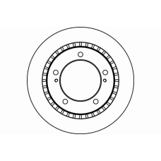 MDC1847 MINTEX Тормозной диск