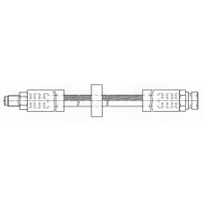 FHY2504 FERODO Тормозной шланг