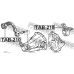 TAB-210 FEBEST Опора, дифференциал