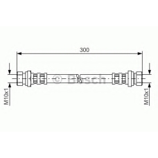 1 987 476 992 BOSCH Тормозной шланг