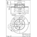 BS 7262 BRECO Тормозной диск