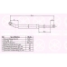 00577121 KLOKKERHOLM Газовая пружина, крышка багажник