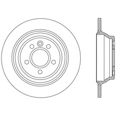 BDR2457.10 OPEN PARTS Тормозной диск