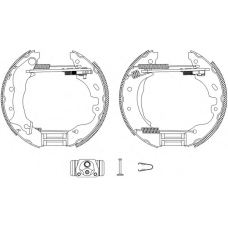 8DB 355 004-101 HELLA PAGID Комплект тормозных колодок