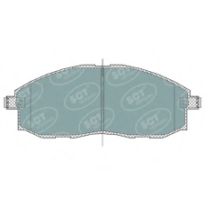 SP 324 PR SCT Комплект тормозных колодок, дисковый тормоз