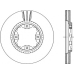 BDR1220.20 OPEN PARTS Тормозной диск