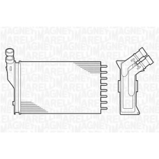 350218222000 MAGNETI MARELLI Теплообменник, отопление салона