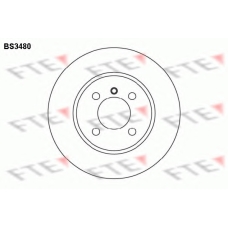 BS3480 FTE Тормозной диск