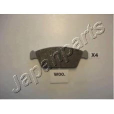 PA-W00AF JAPANPARTS Комплект тормозных колодок, дисковый тормоз