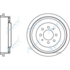 DRM9511 APEC Тормозной барабан