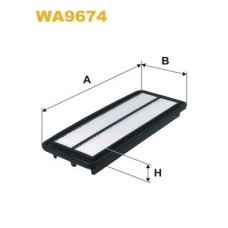 WA9674 WIX Воздушный фильтр
