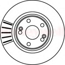 561489B BENDIX Тормозной диск
