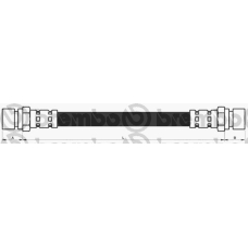 T 85 087 BREMBO Тормозной шланг