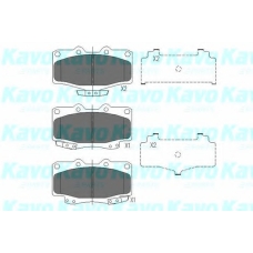 KBP-9054 KAVO PARTS Комплект тормозных колодок, дисковый тормоз