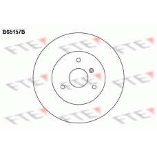 BS5157B FTE Тормозной диск