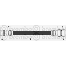 T 65 001 BREMBO Тормозной шланг
