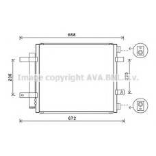 JR5053 AVA Конденсатор, кондиционер