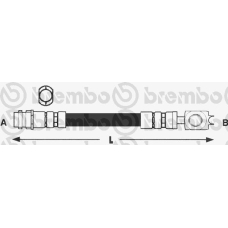 T 85 028 BREMBO Тормозной шланг