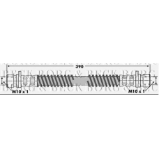 BBH6394 BORG & BECK Тормозной шланг