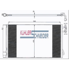 1420021 KUHLER SCHNEIDER Конденсатор, кондиционер