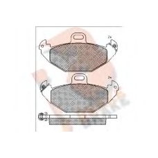 RB1314 R BRAKE Комплект тормозных колодок, дисковый тормоз