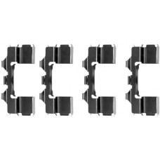 8DZ 355 202-301 HELLA Комплектующие, колодки дискового тормоза