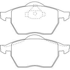 PN-0188 JNBK Колодки тормозные