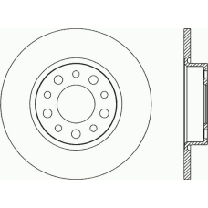 BDR2248.10 OPEN PARTS Тормозной диск