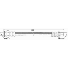 FBH6284 FIRST LINE Тормозной шланг