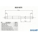 BGS10079 BUGIAD Газовая пружина, крышка багажник