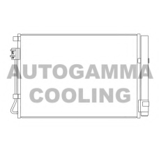 105860 AUTOGAMMA Конденсатор, кондиционер