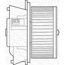 069412504010 MAGNETI MARELLI Вентилятор салона