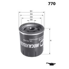 LFOS107 LUCAS FILTERS Масляный фильтр