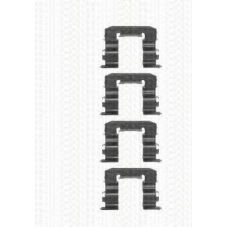 8105 141586 TRISCAN Комплектующие, колодки дискового тормоза