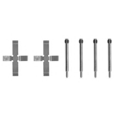 1 987 474 093 BOSCH Комплектующие, колодки дискового тормоза