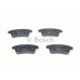 0 986 494 452 BOSCH Комплект тормозных колодок, дисковый тормоз