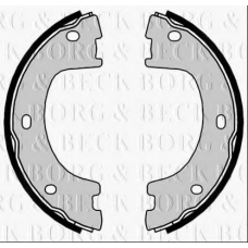 BBS6475 BORG & BECK Комплект тормозных колодок