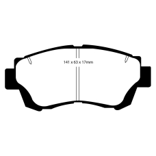 DP4874R EBC Brakes Колодки тормозные