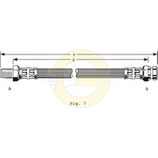 9002156 GIRLING Тормозной шланг