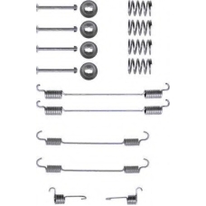 8DZ 355 200-381 HELLA PAGID Комплектующие, тормозная колодка