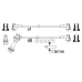 0 986 357 199 BOSCH Комплект проводов зажигания
