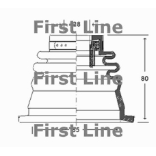 FCB2650 FIRST LINE Пыльник, приводной вал