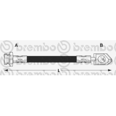 T 56 076 BREMBO Тормозной шланг