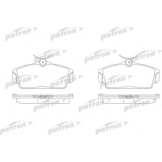 PBP1096 PATRON Комплект тормозных колодок, дисковый тормоз