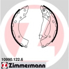 10990.122.6 ZIMMERMANN Комплект тормозных колодок